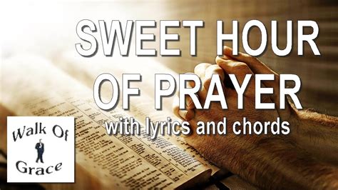 Organ instrumental with lyrics of the hymn "<strong>Sweet Hour of Prayer</strong>"Text: William W. . Youtube sweet hour of prayer